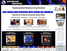 Tablet Screenshot of eescience.com