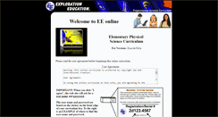 Desktop Screenshot of elementary.eescience.com